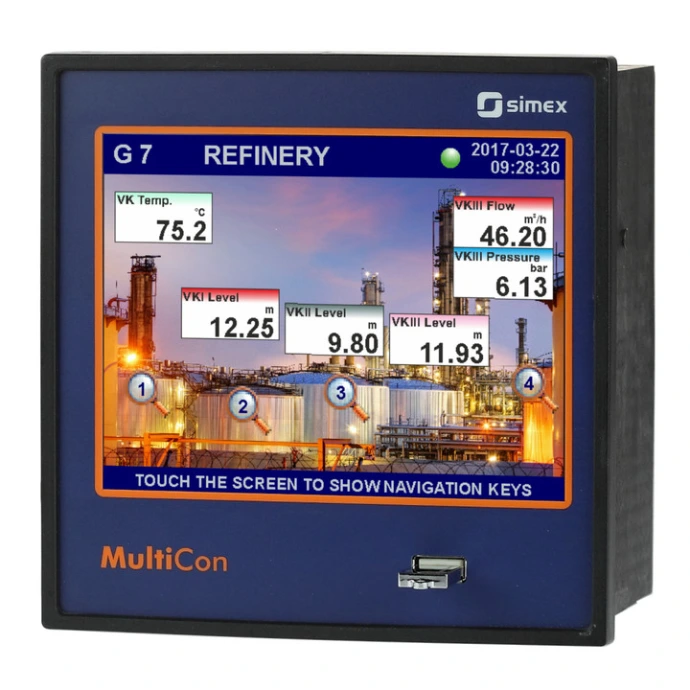 Data logger Modbus