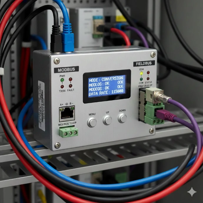 Modbus protocol converter