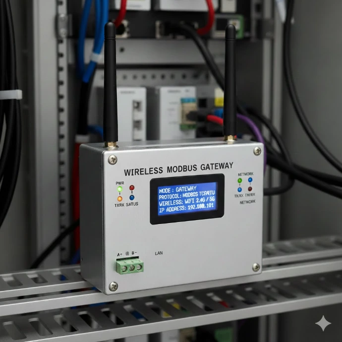 Wireless Modbus connection