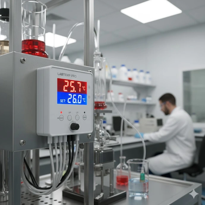 Temperature controller for laboratories