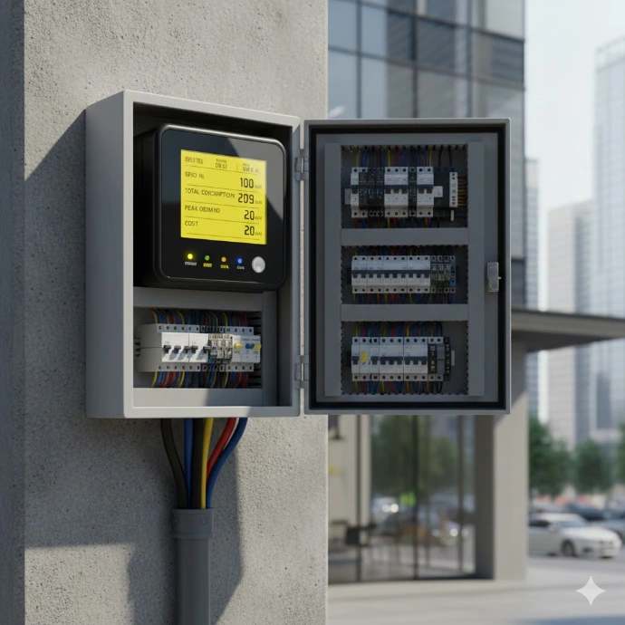 Commercial Building application for Energy meter